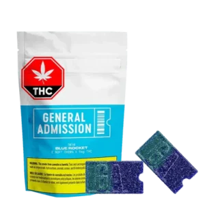 GENERAL ADMISSION - BLUE ROCKET THC GUMMY 2x5MG INDICA