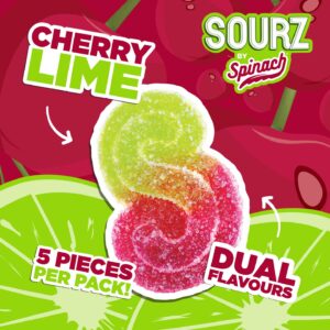 SPINACH - CHERRY LIME 5X2MG GUMMIES HYBRID