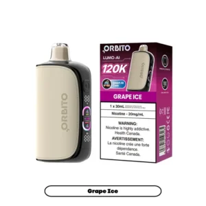 ORBITO - GRAPE ICE 120K DISPOSABLE VAPE