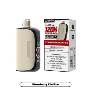 ORBITO - STRAWBERRY KIWI ICE 120K DISPOSABLE VAPE