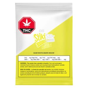 OLLI STIKISTIX	 - WHITE GRAPE WIDOW LIVE ROSIN 1X10MG THC GUMMY HYBRID
