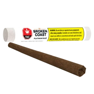 BROKEN COAST - PLATINUM PAVE BLUNT PR1X1G INDICA