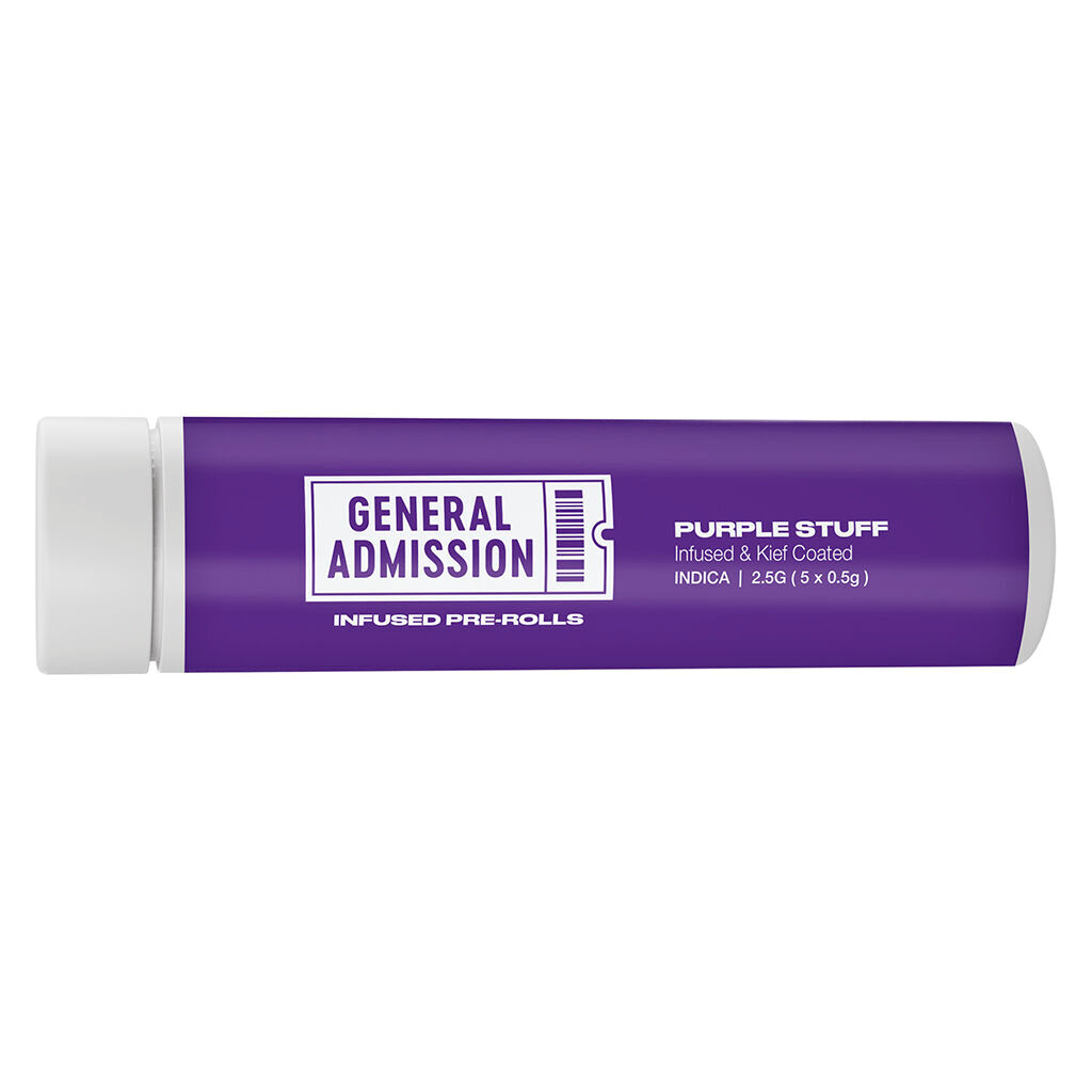 GENERAL ADMISSION - PURPLE STUFF INFUSED PR5X0.5G INDICA